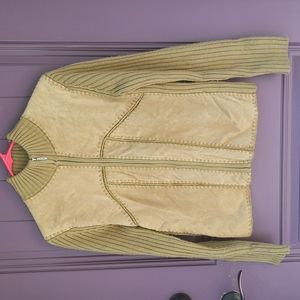 Bibo Jeans zip-up sweater jacket